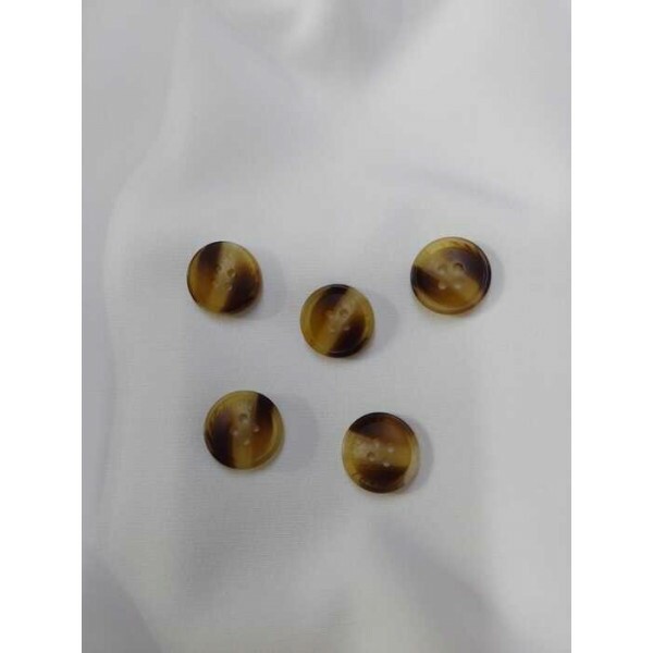 Botão Marrom Mescla P 13708