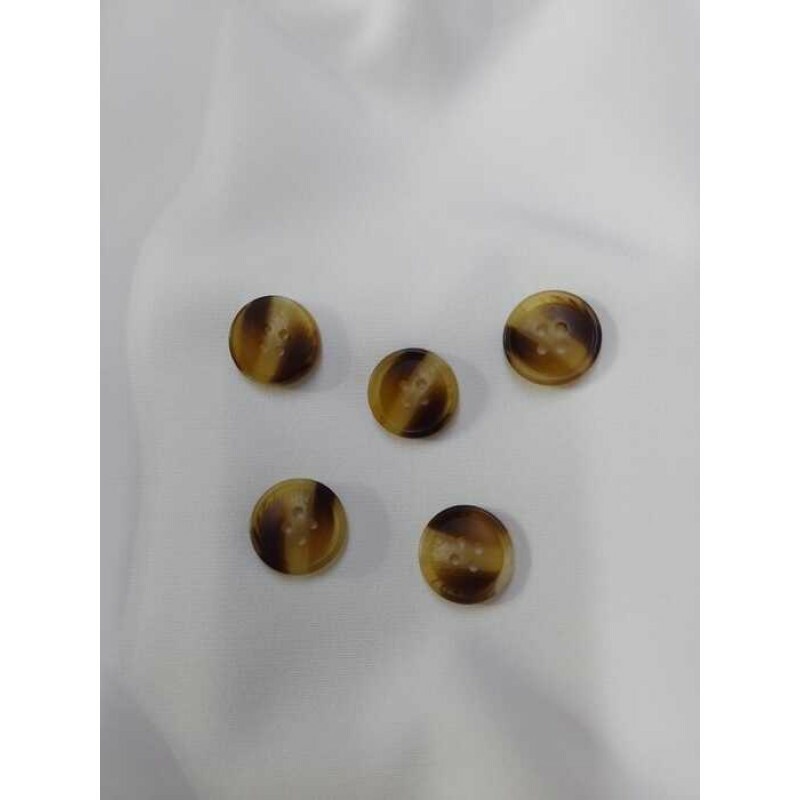 Botão Marrom Mescla P 13708