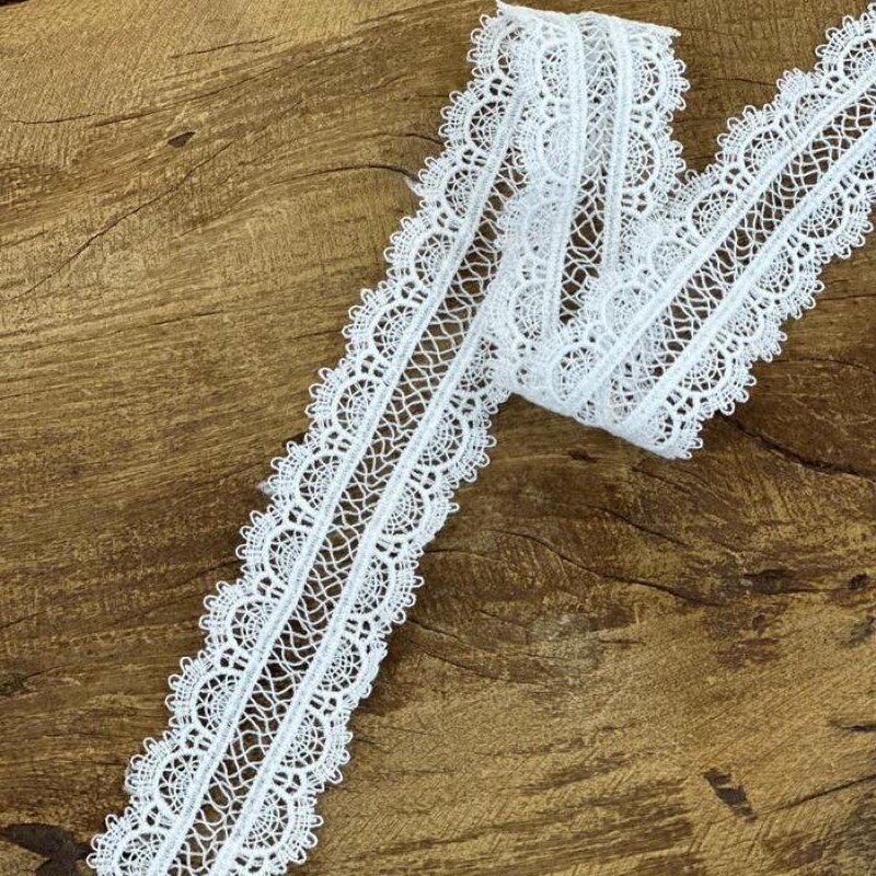 Renda De Poliéster Entremeio Sianinha 