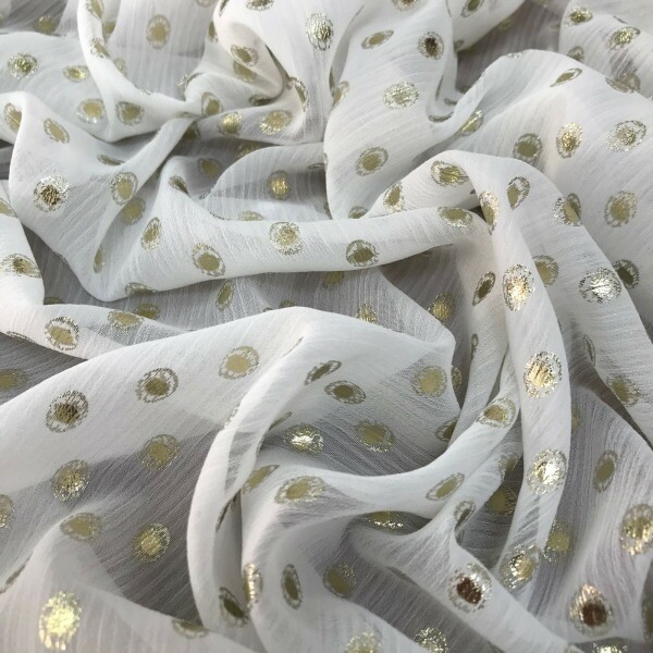 Chiffon Silk Dubai Off White