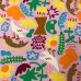 Malha de Algodão Rosa Estampada Kids