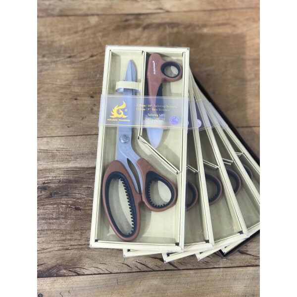 Kit Tesoura de Corte e Tesoura de Arremate