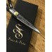 Tesoura Titanium Preta Personalizada
