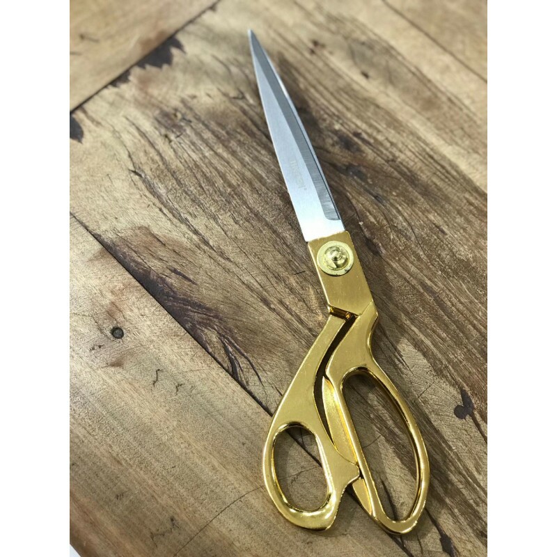 Tesoura de Aço Dourada 10429 Tesoura de Aço Dourada 10429