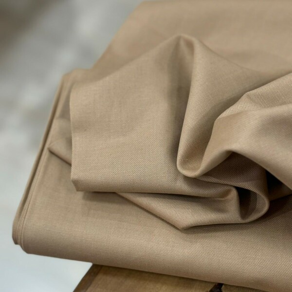  Alfaiataria Cotton Linen Mocha Mousse