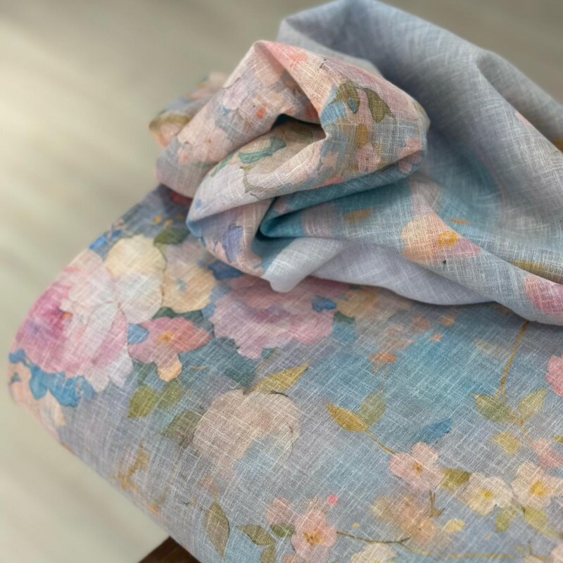 Algodão Indiano Floral Algodão Indiano Floral