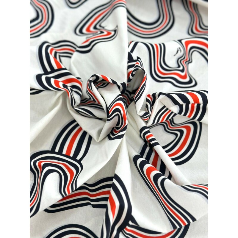 Tricoline Listras Onduladas Tricoline Listras Onduladas