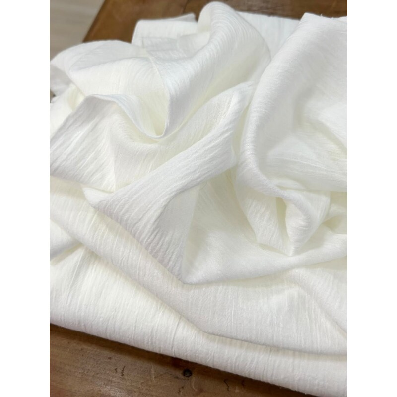 Cotton Gauze Capri Off White