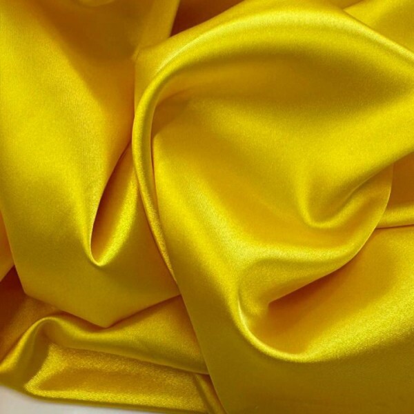 Cetim Belíve Liso Amarelo