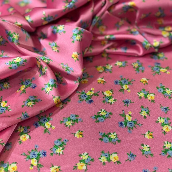 Cetim Belíve Fundo Rosa Liberty