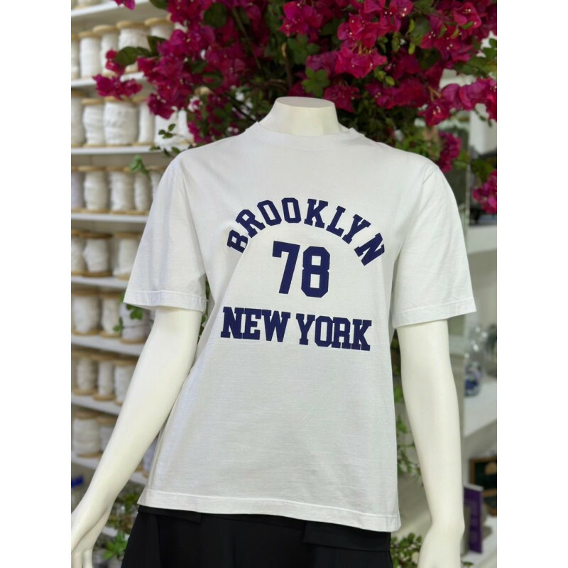 Camiseta de Algodão Brooklyn Camiseta de Algodão Brooklyn
