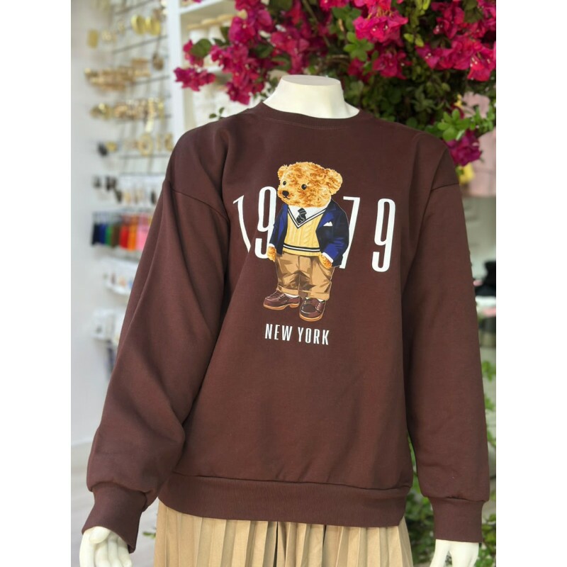 Blusa Moletom Urso 