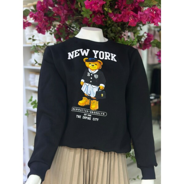 Blusa Moletom Urso 
