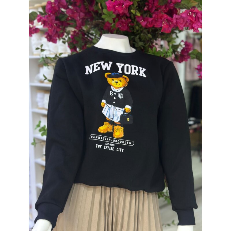 Blusa Moletom Urso Blusa Moletom Urso