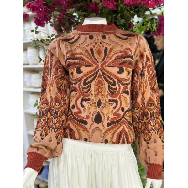 Blusa Tricot 3D Blusa Tricot 3D