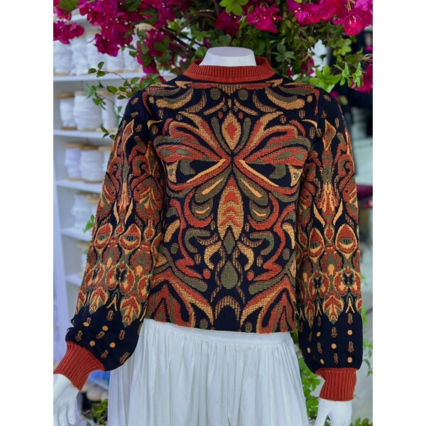 Blusa Tricot 3D