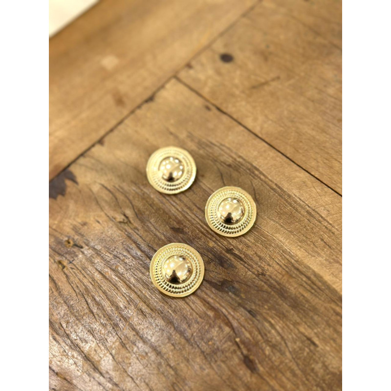 Botão Dourado G  13965
