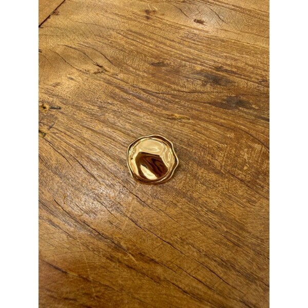 Botão pesinho dourado tam 36