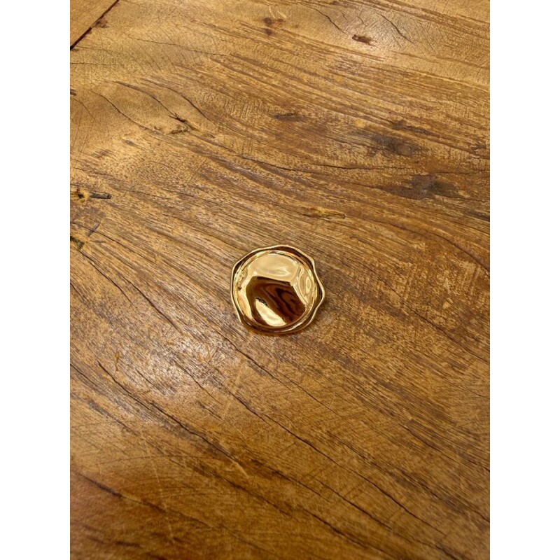 Botão pesinho dourado tam 36