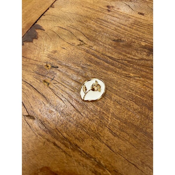 Botão Vintage Off White