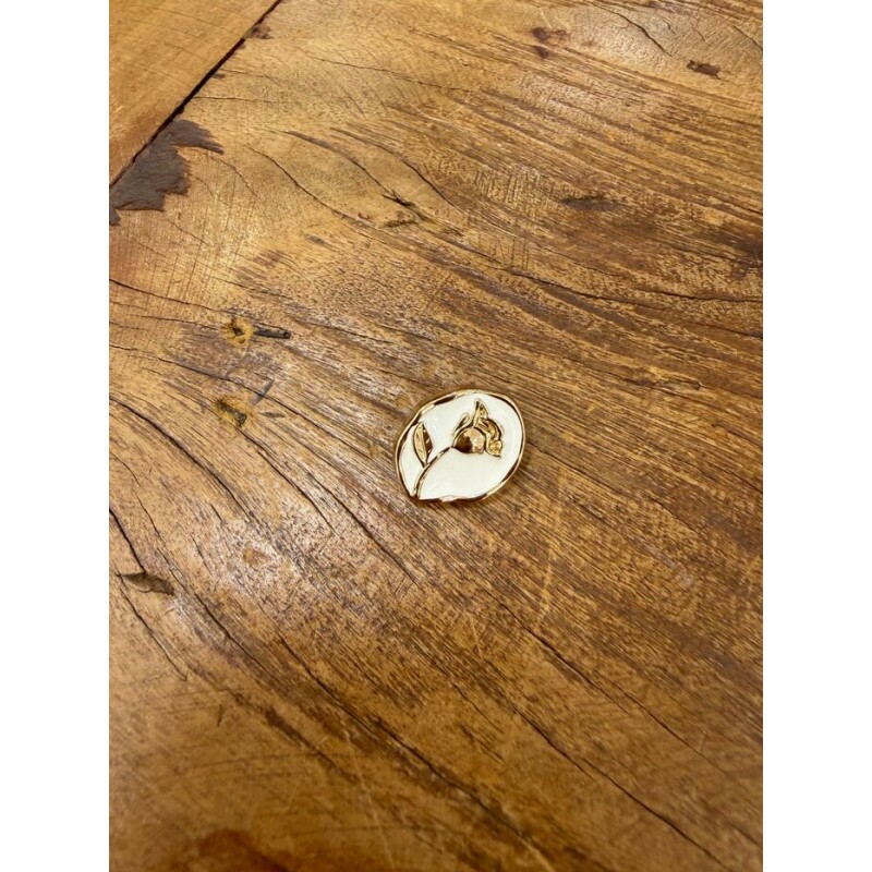 Botão Vintage Off White