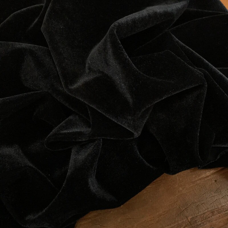 Veludo Cristal Preto