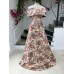 Brocado Kamet Rose Face Dupla