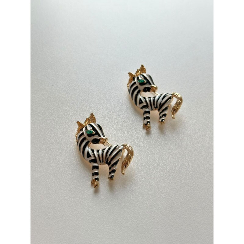 Broche Zebra