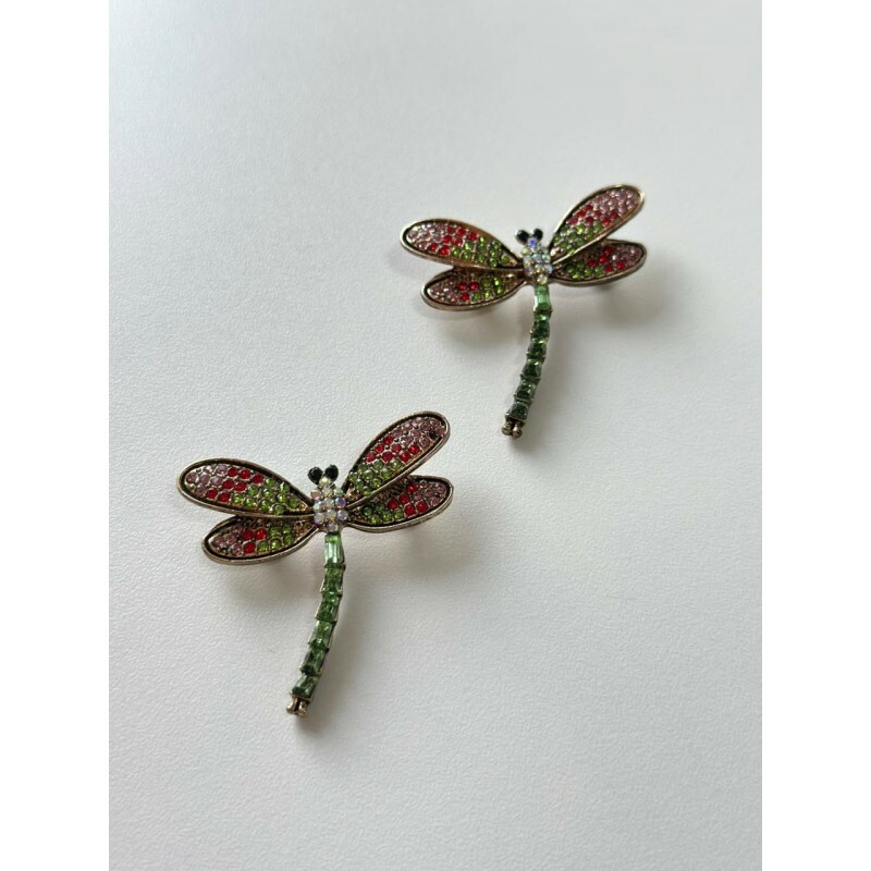Broche Libélula Colorida
