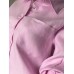 Camisa Rosa Claro Linho Puro 