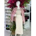 Casaco De Lã Italiana Rosa