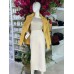 Casaco De Lã Italiana Amarelo 