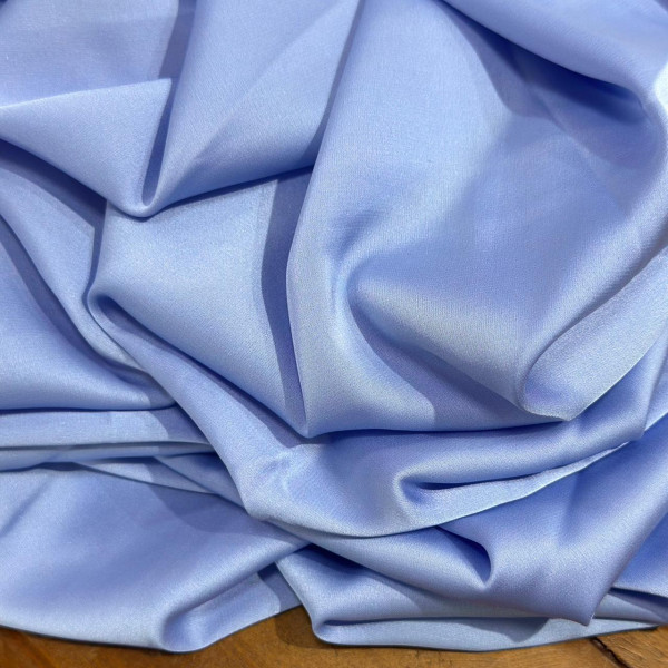 Cetim Gloss Liso Azul Serenity