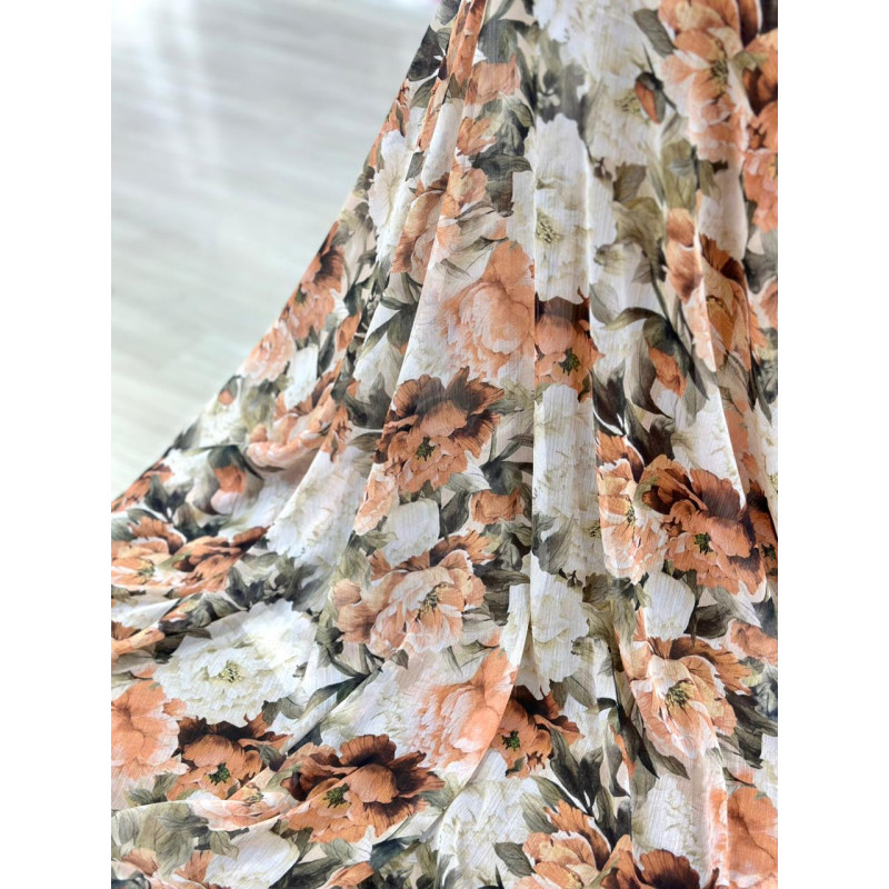 Chiffon Italiano Flores