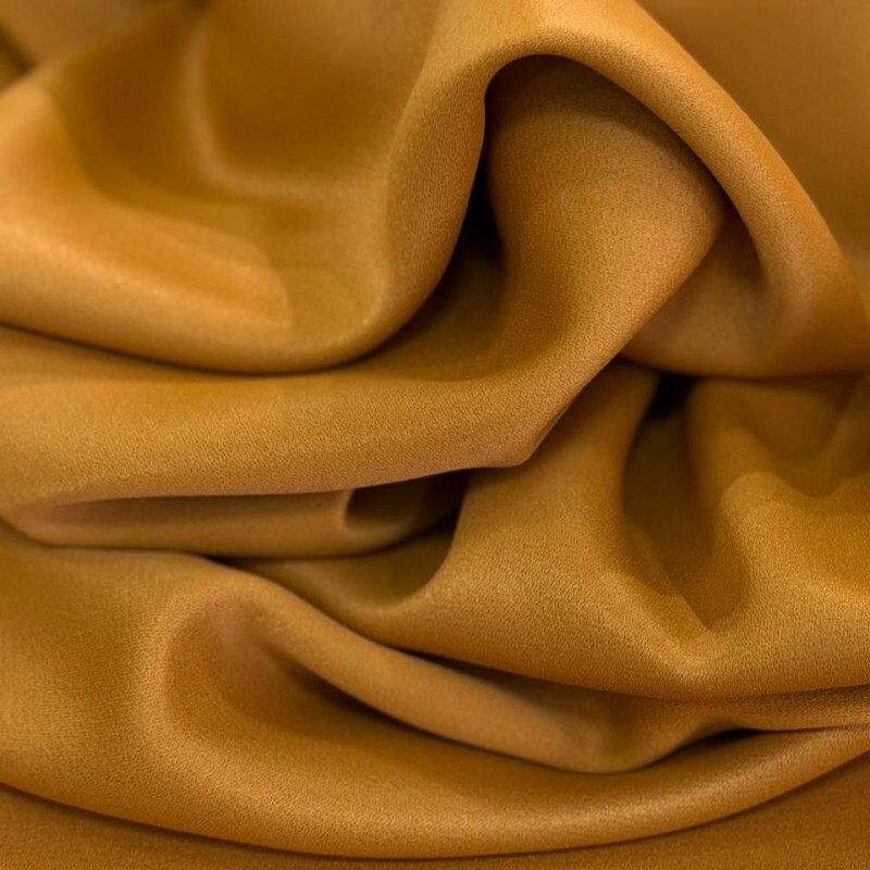 Crepe Patou de Acetato Caramelo Crepe Patou de Acetato Caramelo