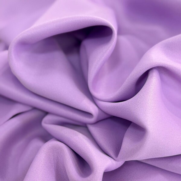 Crepe Patou de Acetato Lilac Crepe Patou de Acetato Lilac