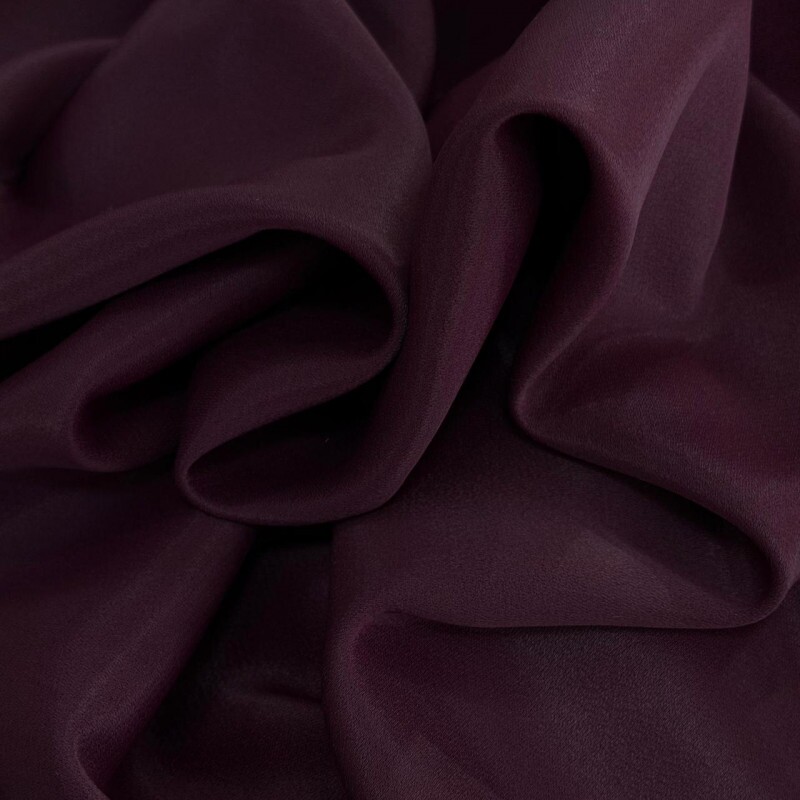 Crepe Patou de Acetato Vinho Crepe Patou de Acetato Vinho