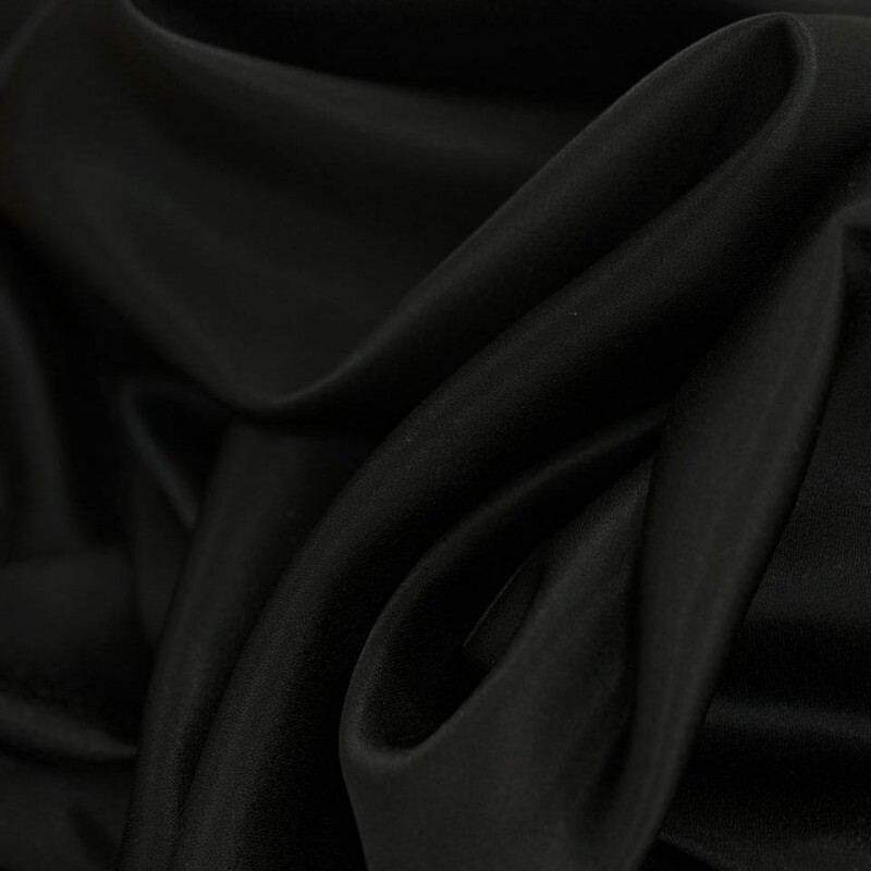 Crepe Patou de Acetato Black Crepe Patou de Acetato Black
