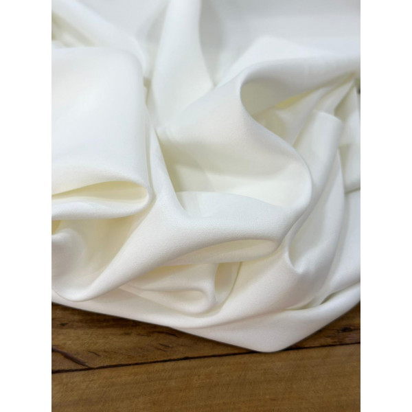 Crepe Patou de Acetato Off White Crepe Patou de Acetato Off White