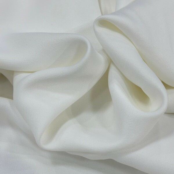 Crepe Laurent Off White Crepe Laurent Off White