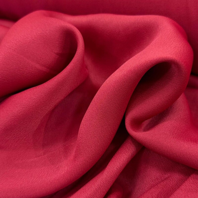 Crepe Laurent Vermelho Cherry Crepe Laurent Vermelho Cherry