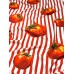 Crepe Listrado Vermelho com Tomates Crepe Listrado Vermelho com Tomates