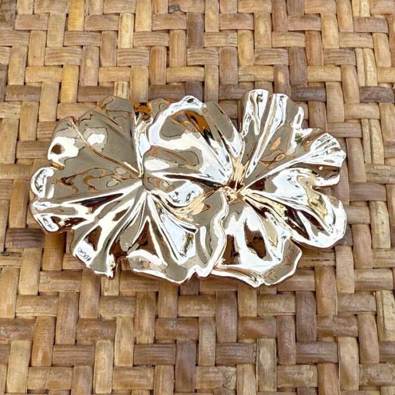 Fivela Flor Orgânica 13734