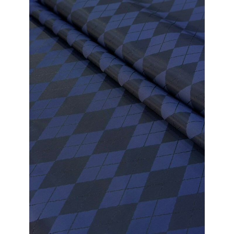 Forro Argyle Azul Marinho Forro Argyle Azul Marinho