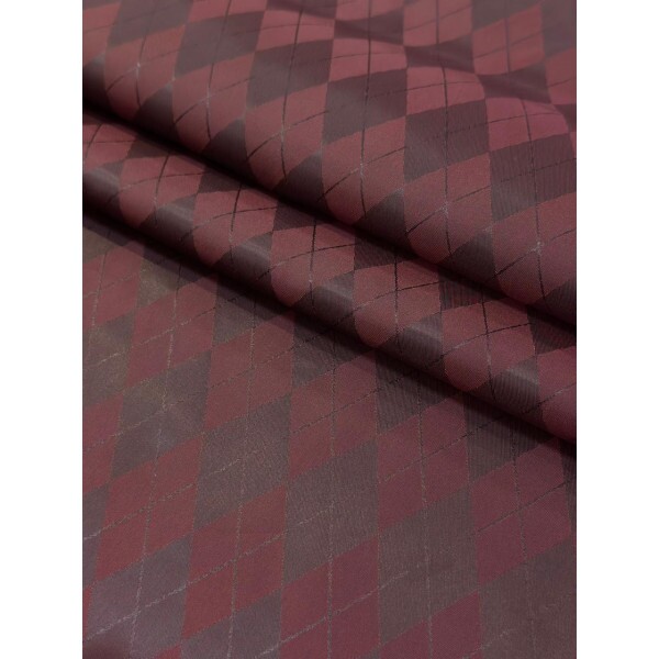 Forro Argyle Marsala Forro Argyle Marsala