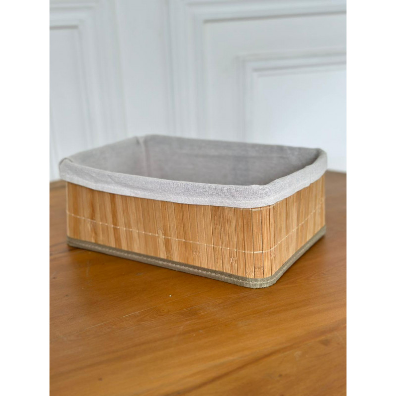 Cesto de Bambu Natural Cesto de Bambu Natural