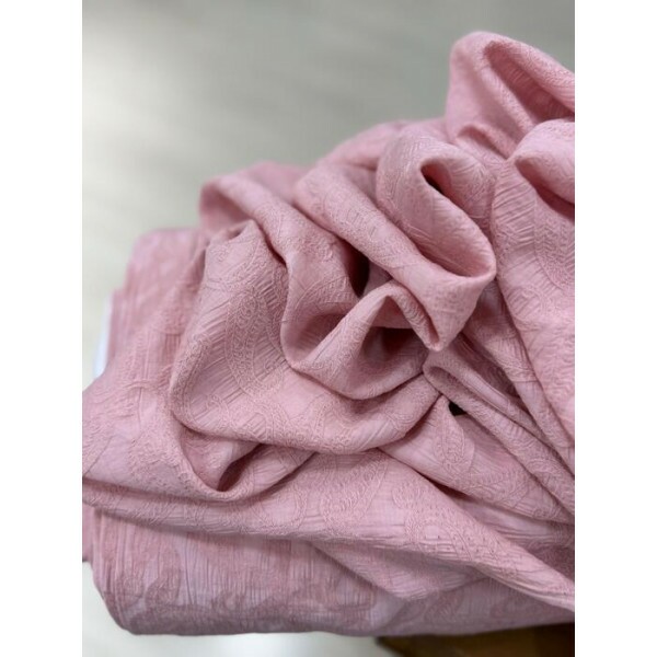 Jacquard de Viscose Rosê