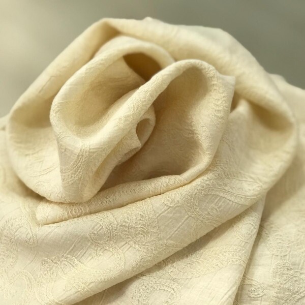 Jacquard de Viscose Areia