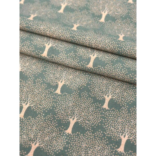 Jacquard Double Face Árvores Jacquard Double Face Árvores
