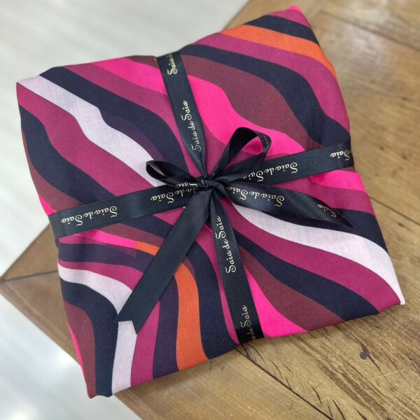 Linho Misto Listras Irregulares